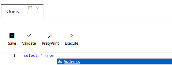 Query interface voor diepgaande analyse